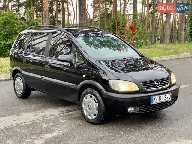 Чорний Опель Зафіра, об'ємом двигуна 2 л та пробігом 250 тис. км за 2999 $, фото 14 на Automoto.ua
