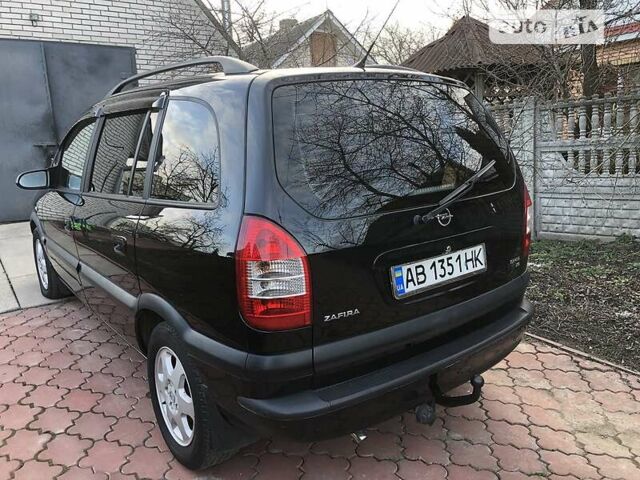 Чорний Опель Зафіра, об'ємом двигуна 1.6 л та пробігом 269 тис. км за 4900 $, фото 29 на Automoto.ua