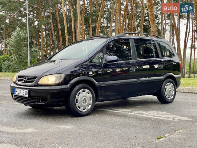 Чорний Опель Зафіра, об'ємом двигуна 2 л та пробігом 250 тис. км за 2999 $, фото 1 на Automoto.ua