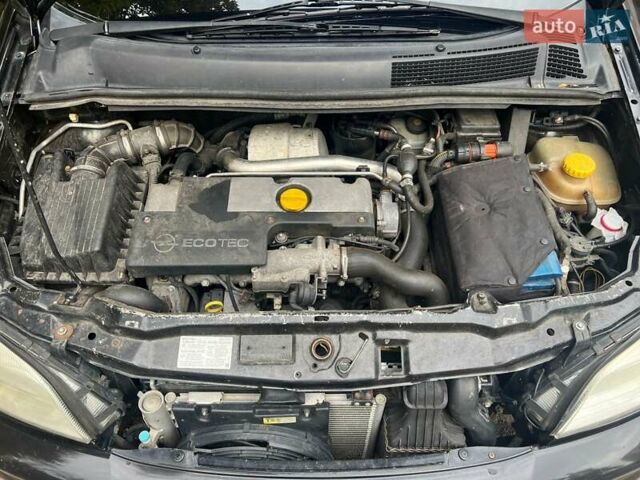 Опель Зафіра 2003 у Черкасах на Automoto.ua Чорний Опель Зафіра, об'ємом двигуна 2.17 л та пробігом 154 тис. км за 4400 $, фото 1 на Automoto.ua
