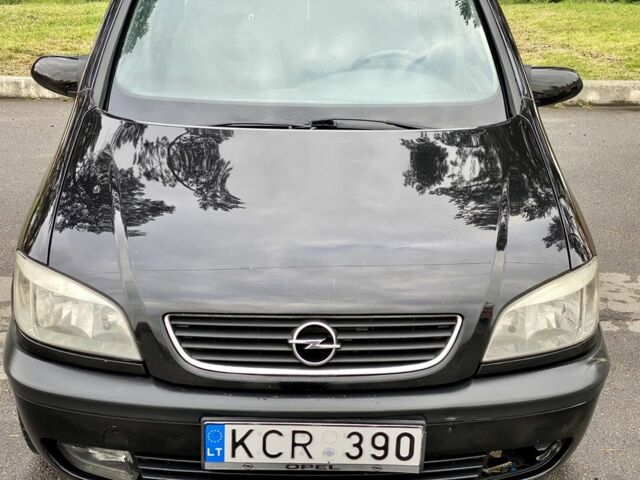 Черный Опель Зафира, объемом двигателя 2 л и пробегом 250 тыс. км за 2999 $, фото 5 на Automoto.ua