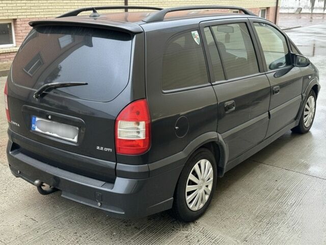 Чорний Опель Зафіра, об'ємом двигуна 2.2 л та пробігом 280 тис. км за 3000 $, фото 3 на Automoto.ua