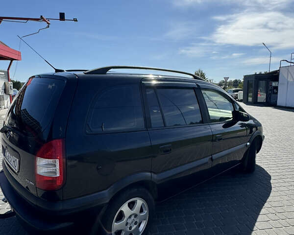 Черный Опель Зафира, объемом двигателя 2 л и пробегом 264 тыс. км за 4200 $, фото 8 на Automoto.ua