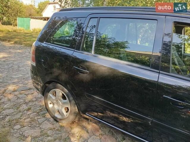 Чорний Опель Зафіра, об'ємом двигуна 1.91 л та пробігом 320 тис. км за 4900 $, фото 10 на Automoto.ua