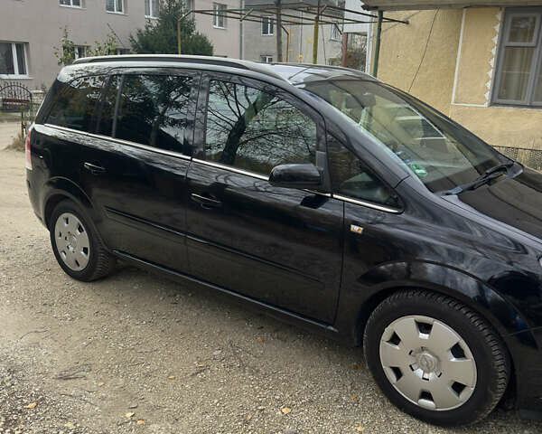 Черный Опель Зафира, объемом двигателя 1.8 л и пробегом 167 тыс. км за 5300 $, фото 6 на Automoto.ua