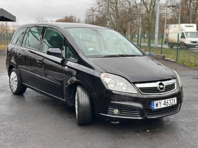 Чорний Опель Зафіра, об'ємом двигуна 1.9 л та пробігом 123 тис. км за 2400 $, фото 1 на Automoto.ua