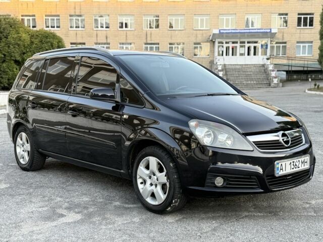 Чорний Опель Зафіра, об'ємом двигуна 1.6 л та пробігом 250 тис. км за 4450 $, фото 9 на Automoto.ua