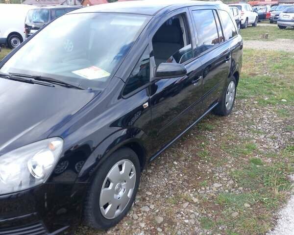 Чорний Опель Зафіра, об'ємом двигуна 1.6 л та пробігом 200 тис. км за 5350 $, фото 6 на Automoto.ua