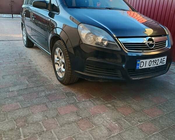 Чорний Опель Зафіра, об'ємом двигуна 1.9 л та пробігом 321 тис. км за 5500 $, фото 11 на Automoto.ua