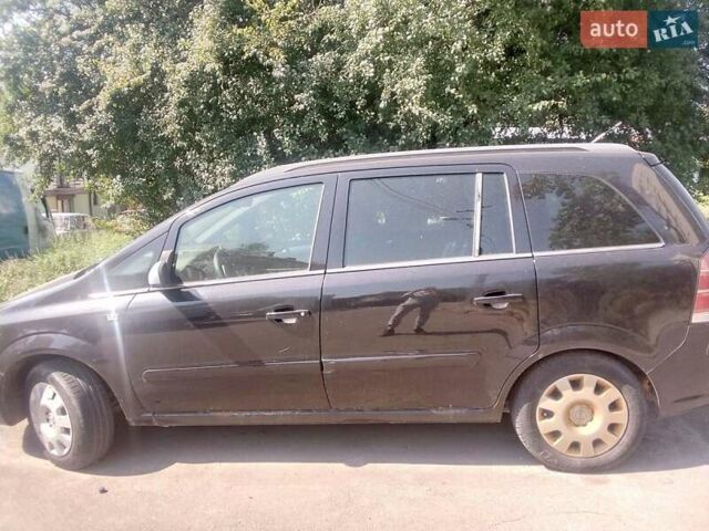 Чорний Опель Зафіра, об'ємом двигуна 1.6 л та пробігом 280 тис. км за 3300 $, фото 12 на Automoto.ua