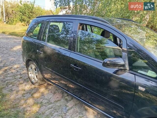Чорний Опель Зафіра, об'ємом двигуна 1.91 л та пробігом 320 тис. км за 4900 $, фото 11 на Automoto.ua