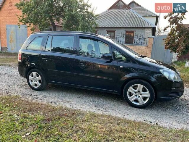 Чорний Опель Зафіра, об'ємом двигуна 1.91 л та пробігом 320 тис. км за 4850 $, фото 13 на Automoto.ua