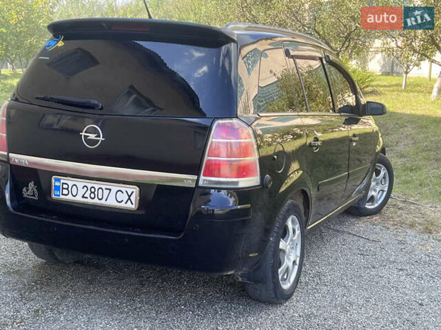 Чорний Опель Зафіра, об'ємом двигуна 1.8 л та пробігом 444 тис. км за 4250 $, фото 17 на Automoto.ua