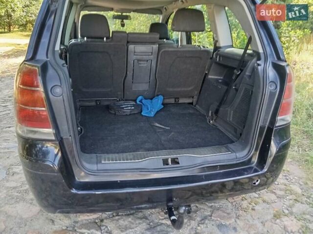Чорний Опель Зафіра, об'ємом двигуна 1.91 л та пробігом 320 тис. км за 4900 $, фото 23 на Automoto.ua
