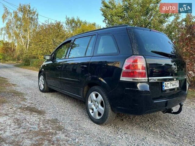Чорний Опель Зафіра, об'ємом двигуна 1.91 л та пробігом 320 тис. км за 4850 $, фото 8 на Automoto.ua