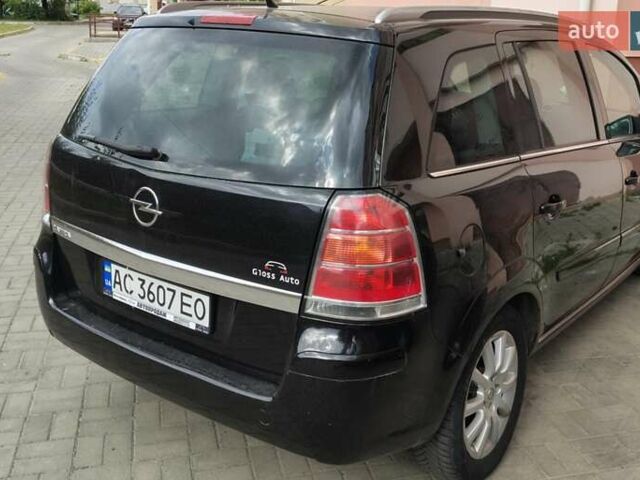 Чорний Опель Зафіра, об'ємом двигуна 1.6 л та пробігом 210 тис. км за 5100 $, фото 5 на Automoto.ua