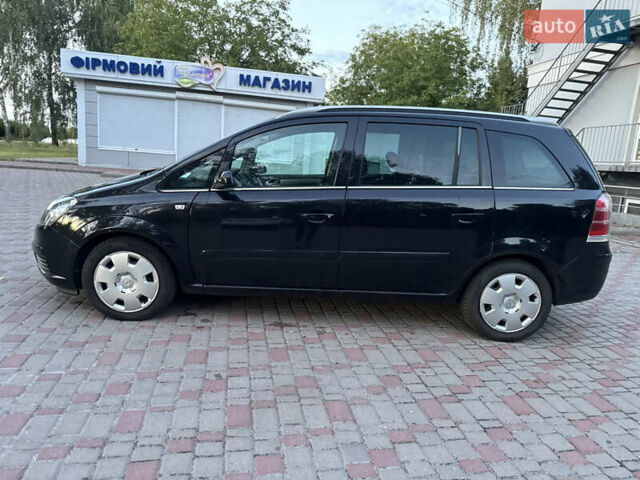 Черный Опель Зафира, объемом двигателя 1.8 л и пробегом 269 тыс. км за 5750 $, фото 20 на Automoto.ua