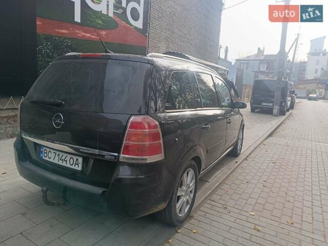 Черный Опель Зафира, объемом двигателя 1.91 л и пробегом 311 тыс. км за 5550 $, фото 9 на Automoto.ua