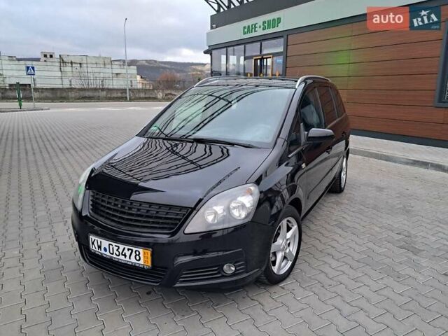 Черный Опель Зафира, объемом двигателя 1.8 л и пробегом 275 тыс. км за 5450 $, фото 3 на Automoto.ua