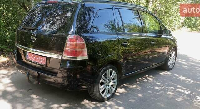 Чорний Опель Зафіра, об'ємом двигуна 1.8 л та пробігом 225 тис. км за 5395 $, фото 6 на Automoto.ua