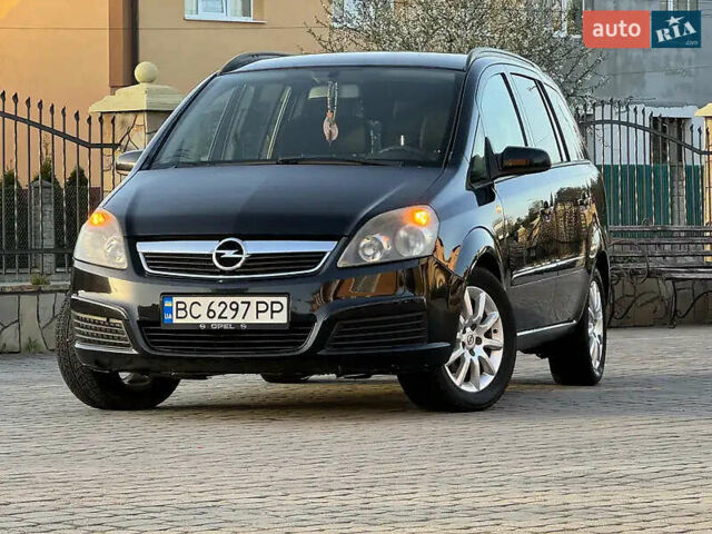 Чорний Опель Зафіра, об'ємом двигуна 1.6 л та пробігом 220 тис. км за 4850 $, фото 3 на Automoto.ua