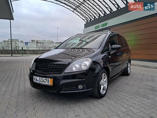 Черный Опель Зафира, объемом двигателя 1.8 л и пробегом 275 тыс. км за 5450 $, фото 17 на Automoto.ua