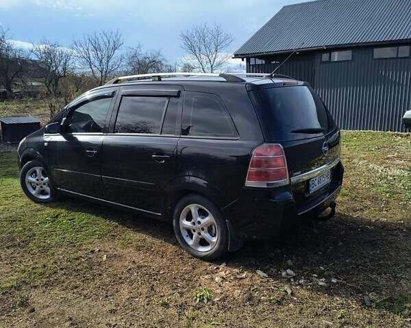 Черный Опель Зафира, объемом двигателя 1.91 л и пробегом 264 тыс. км за 5200 $, фото 4 на Automoto.ua