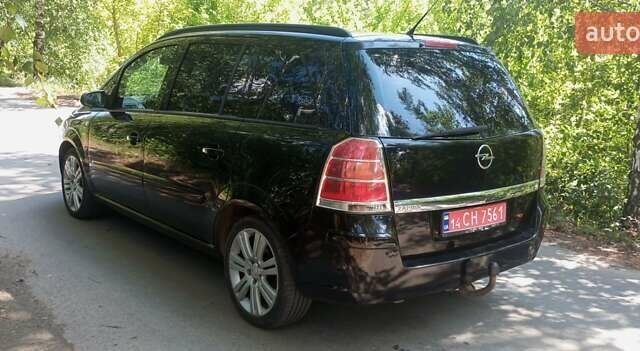 Чорний Опель Зафіра, об'ємом двигуна 1.8 л та пробігом 225 тис. км за 5395 $, фото 11 на Automoto.ua