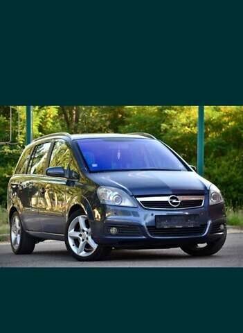 Черный Опель Зафира, объемом двигателя 1.91 л и пробегом 201 тыс. км за 7200 $, фото 15 на Automoto.ua