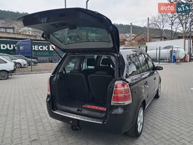 Черный Опель Зафира, объемом двигателя 1.8 л и пробегом 275 тыс. км за 5450 $, фото 43 на Automoto.ua