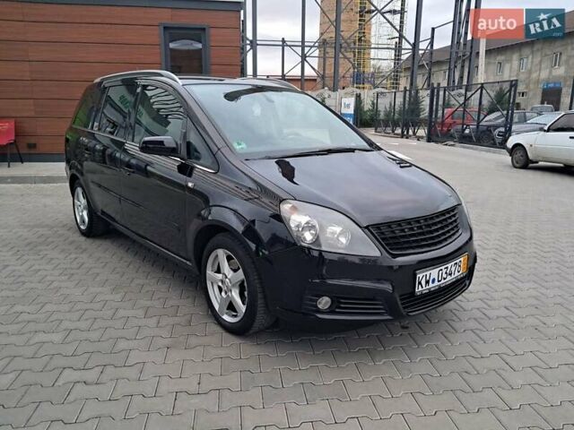 Черный Опель Зафира, объемом двигателя 1.8 л и пробегом 275 тыс. км за 5450 $, фото 27 на Automoto.ua