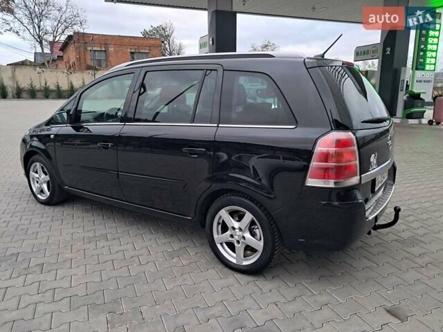 Черный Опель Зафира, объемом двигателя 1.8 л и пробегом 275 тыс. км за 5450 $, фото 21 на Automoto.ua