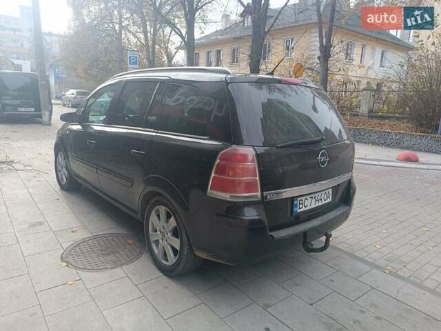 Черный Опель Зафира, объемом двигателя 1.91 л и пробегом 311 тыс. км за 5550 $, фото 10 на Automoto.ua