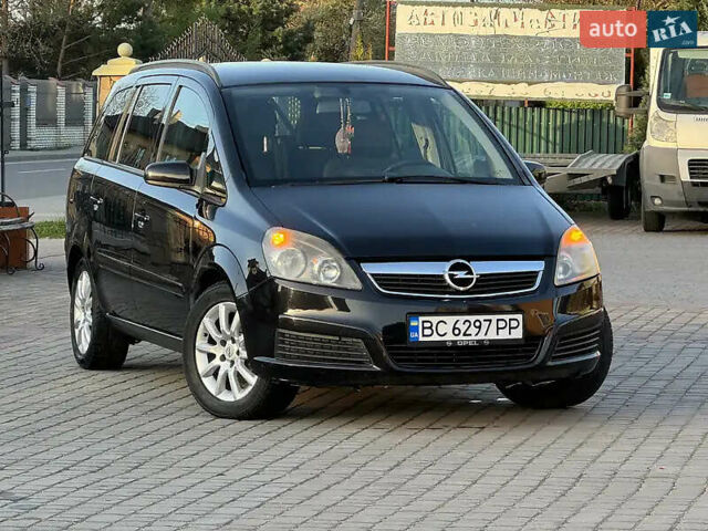 Чорний Опель Зафіра, об'ємом двигуна 1.6 л та пробігом 220 тис. км за 4850 $, фото 6 на Automoto.ua