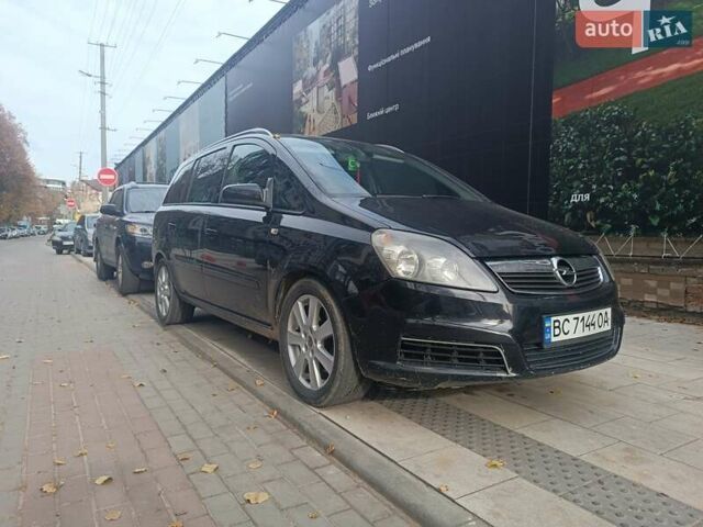 Черный Опель Зафира, объемом двигателя 1.91 л и пробегом 311 тыс. км за 5550 $, фото 12 на Automoto.ua