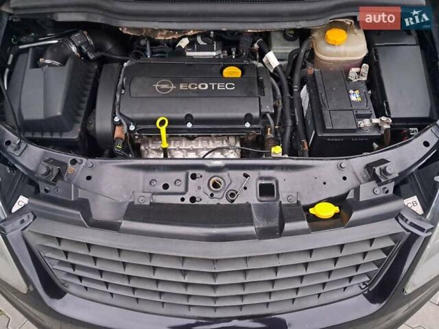 Черный Опель Зафира, объемом двигателя 1.8 л и пробегом 275 тыс. км за 5450 $, фото 73 на Automoto.ua