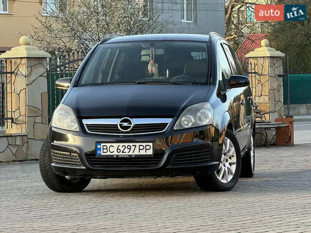 Чорний Опель Зафіра, об'ємом двигуна 1.6 л та пробігом 220 тис. км за 4850 $, фото 5 на Automoto.ua