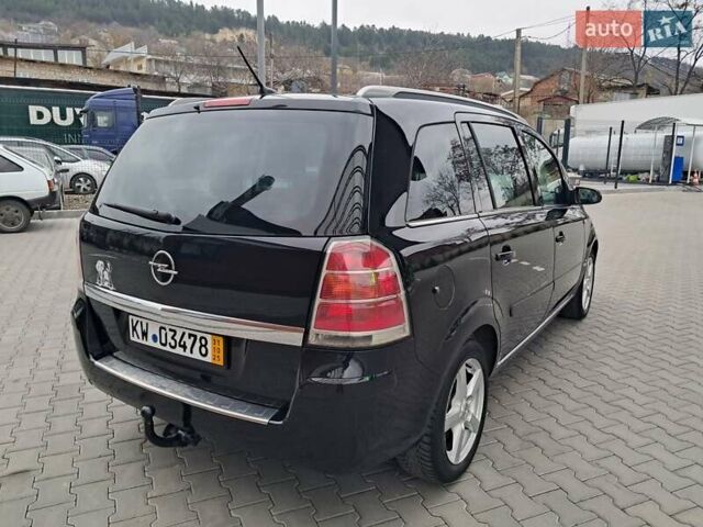 Черный Опель Зафира, объемом двигателя 1.8 л и пробегом 275 тыс. км за 5450 $, фото 77 на Automoto.ua