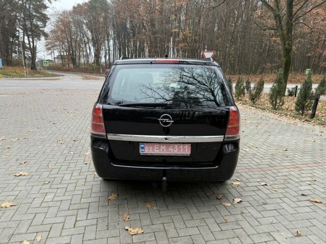 Чорний Опель Зафіра, об'ємом двигуна 1.6 л та пробігом 270 тис. км за 4750 $, фото 4 на Automoto.ua