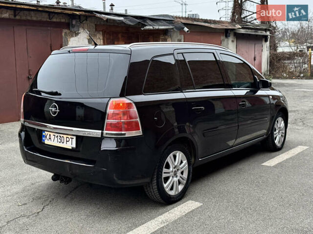Чорний Опель Зафіра, об'ємом двигуна 1.8 л та пробігом 284 тис. км за 4600 $, фото 5 на Automoto.ua