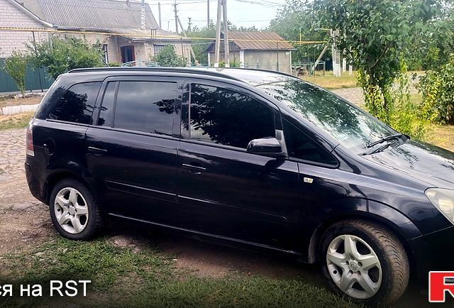 Черный Опель Зафира, объемом двигателя 1.9 л и пробегом 0 тыс. км за 6000 $, фото 7 на Automoto.ua