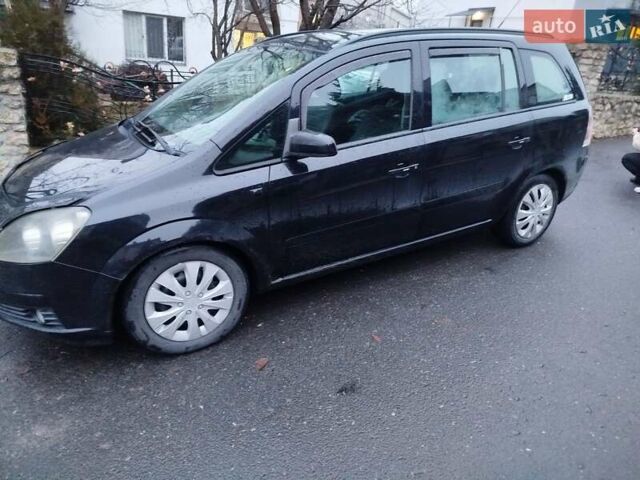 Чорний Опель Зафіра, об'ємом двигуна 1.91 л та пробігом 265 тис. км за 6100 $, фото 8 на Automoto.ua