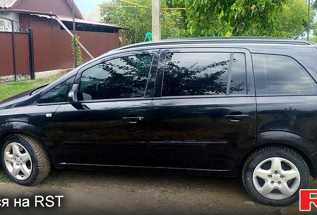 Черный Опель Зафира, объемом двигателя 1.9 л и пробегом 0 тыс. км за 6000 $, фото 10 на Automoto.ua