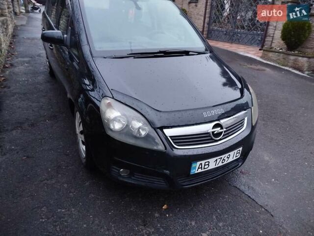 Чорний Опель Зафіра, об'ємом двигуна 1.91 л та пробігом 265 тис. км за 6100 $, фото 1 на Automoto.ua