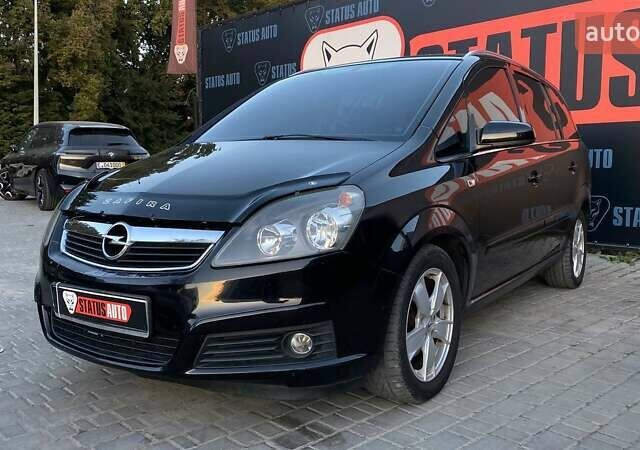 Чорний Опель Зафіра, об'ємом двигуна 1.6 л та пробігом 255 тис. км за 6000 $, фото 1 на Automoto.ua