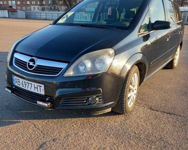 Чорний Опель Зафіра, об'ємом двигуна 1.6 л та пробігом 293 тис. км за 5800 $, фото 23 на Automoto.ua
