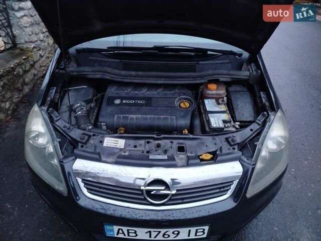 Чорний Опель Зафіра, об'ємом двигуна 1.91 л та пробігом 265 тис. км за 6100 $, фото 4 на Automoto.ua