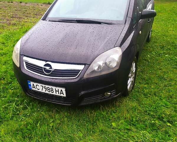 Чорний Опель Зафіра, об'ємом двигуна 1.9 л та пробігом 397 тис. км за 5200 $, фото 9 на Automoto.ua
