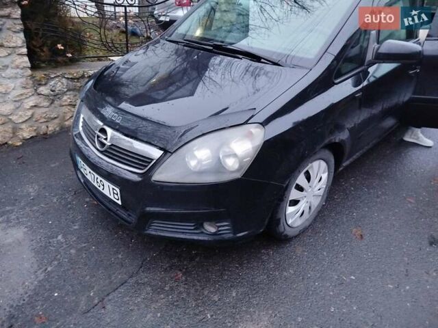 Чорний Опель Зафіра, об'ємом двигуна 1.91 л та пробігом 265 тис. км за 6100 $, фото 9 на Automoto.ua