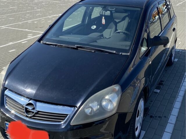 Чорний Опель Зафіра, об'ємом двигуна 1.6 л та пробігом 350 тис. км за 4900 $, фото 10 на Automoto.ua